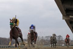 Admiral Eastwood with Silvestre Gonzalez win Race 6 at Parx on March 7, 2022. Photo By: Chad B. Harmon