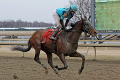 Brooklyn Strong finishes last in The Washington Crossing at Parx on March 7, 2022. Photo By: Chad B. Harmon
